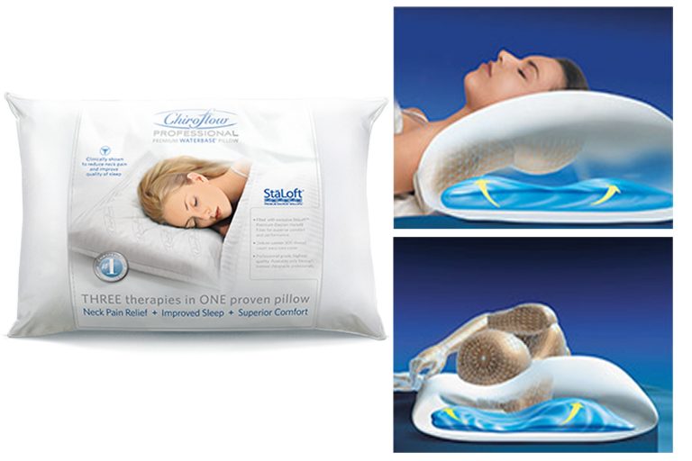 Chiroflow pillow. The last pillow you'll ever need. Helps neck and back ...